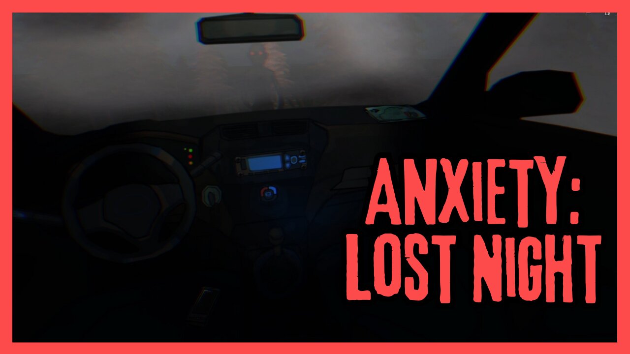 Desespero, mistério e ansiedade no carro quebrado | ANXIETY: LOST NIGHT | Jogo de terror indie