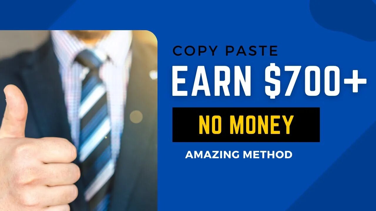 Copy Paste To Earn Money, Earn $700+ Without Any Work, Affiliate Marketing, Free Traffic, ClickBank