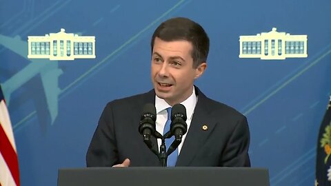 Pete Buttigieg Says Biden Saved Airline Industry Because He "Acted To Restore This Economy Swiftly"