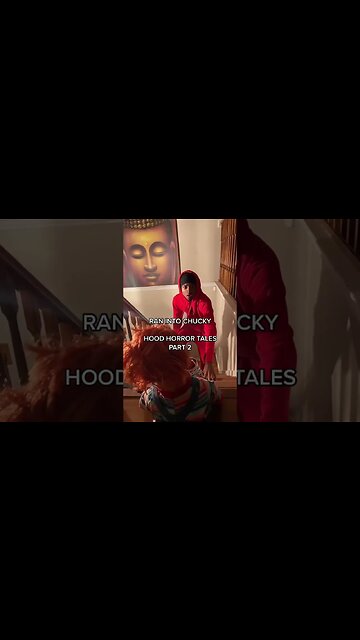 Ran into Chucky 😳🔪🩸