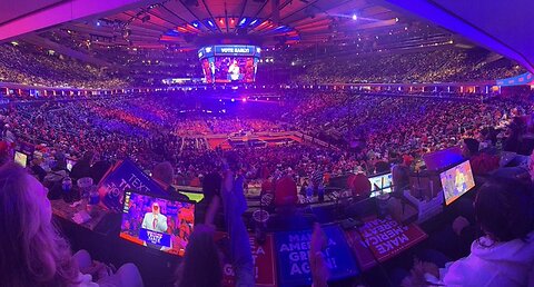 Christopher Macchio closes out HISTORIC Madison Square Garden Trump rally