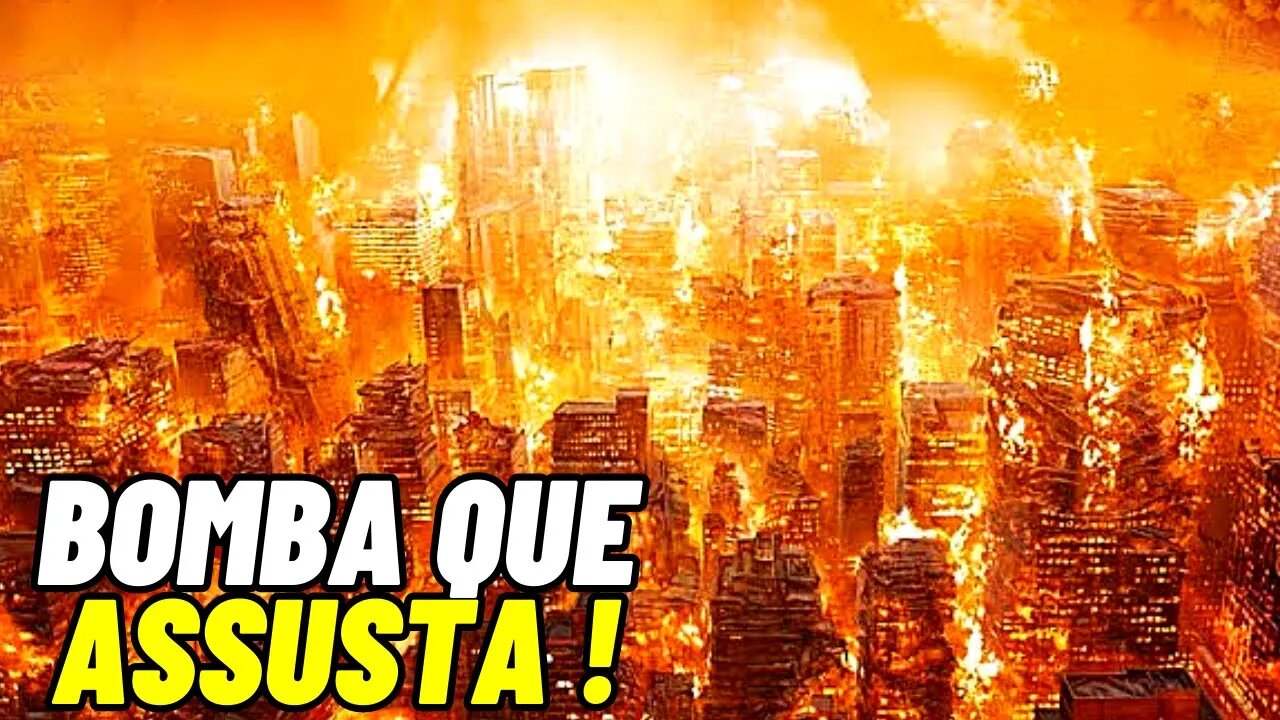 A bomba 700 vezes maior que a bomba de Hiroshima - Como ela funciona