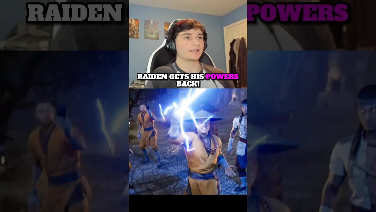 Raiden Gets His Powers Back From Liu Kang…😱