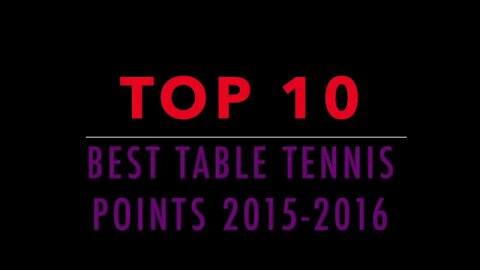 Top 10 Best Table Tennis Points 2