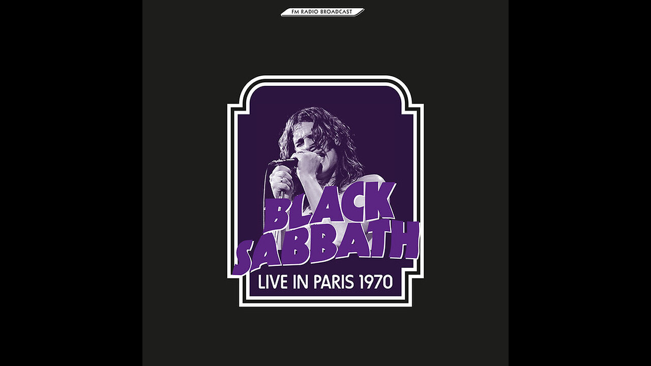 1970 - Black Sabbath [Live In Paris [Full Show]