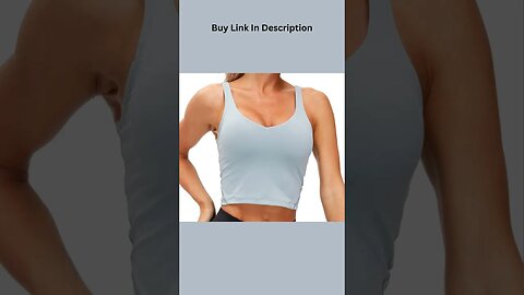 Women’s Longline Sports Bra #shorts #womenbra #sportsbra #fashion #amazonmusthave