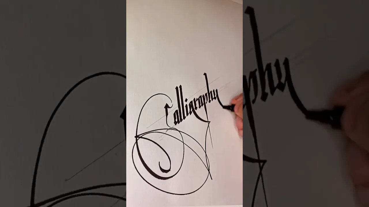 INSANE CALLIGRAFFITI SKILLS #graffiti #calligraffiti #shorts