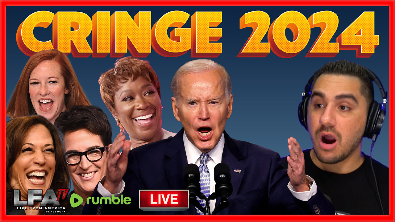 BIDEN’S STATE OF THE UNION CRINGE RECAP | BASED AMERICA 3.8.24 7pm EST