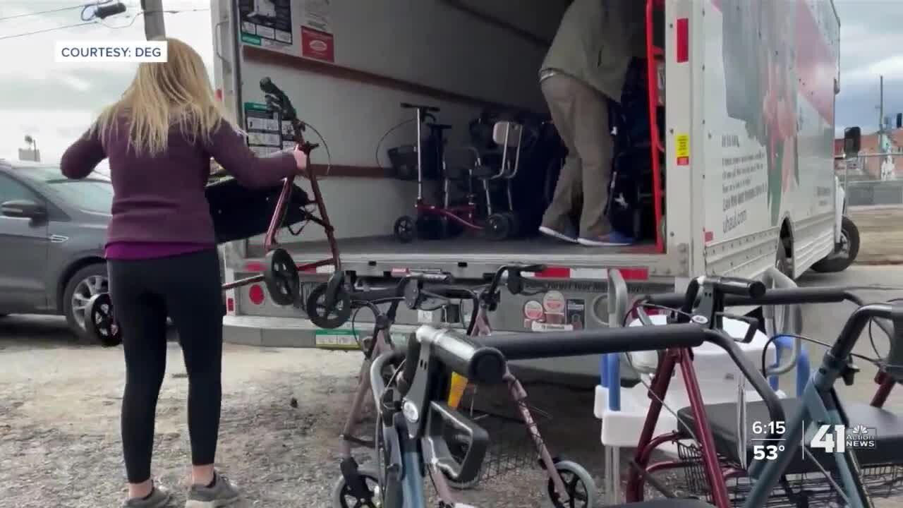 Salvation Army, Samuel U. Rodgers receive massive medical supplies donation