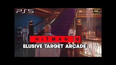 Hitman 3 Year Two Elusive Target Arcade Suit Only PS5 Gameplay 4k