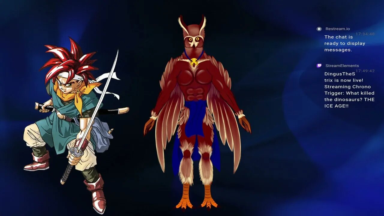 OWL VTUBER explores the ICE AGE and finds MAGICAL PEOPLE IN THE SKY?!