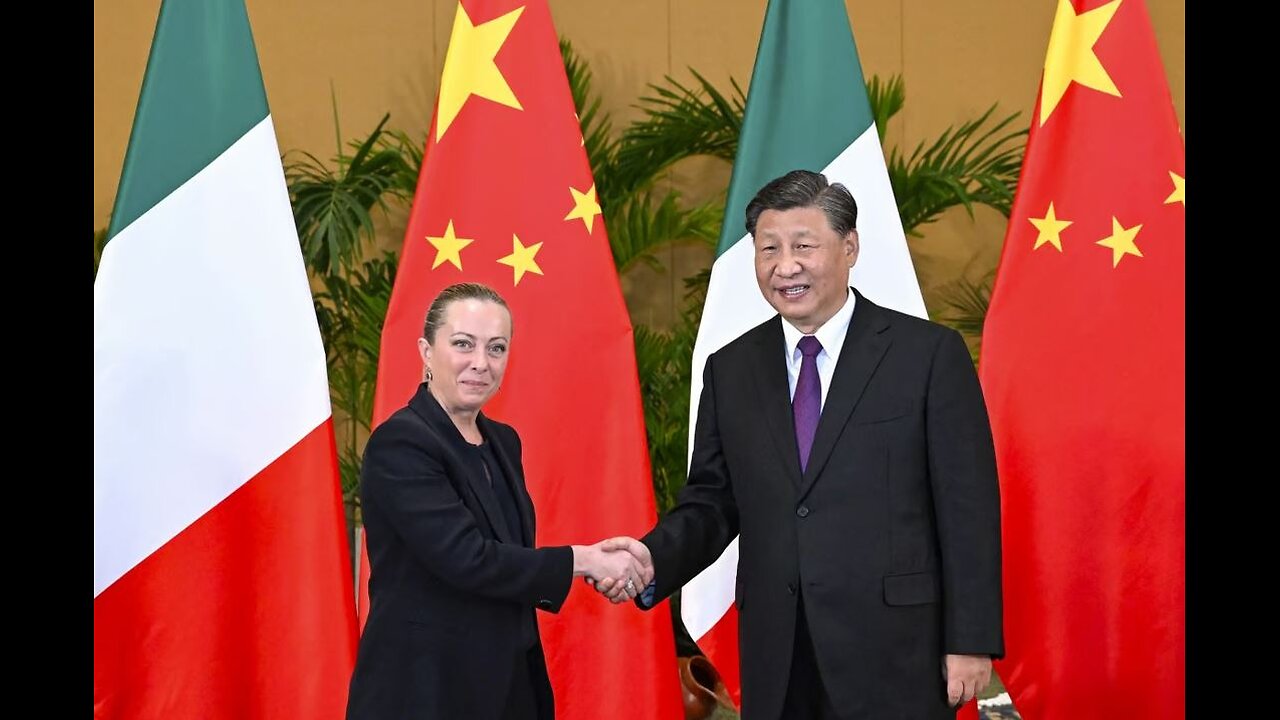 ITALIEN – WANDEL IN CHINAS POLITIK – MELONI FOLGT MARCO POLOS SEIDENSTRASSE