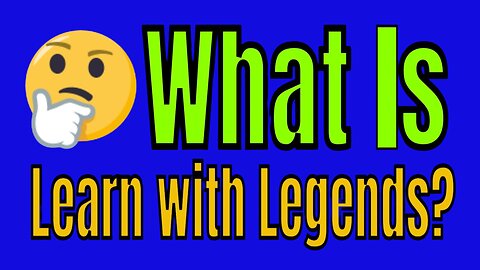 What is Learn with Legends? Easy Money Online