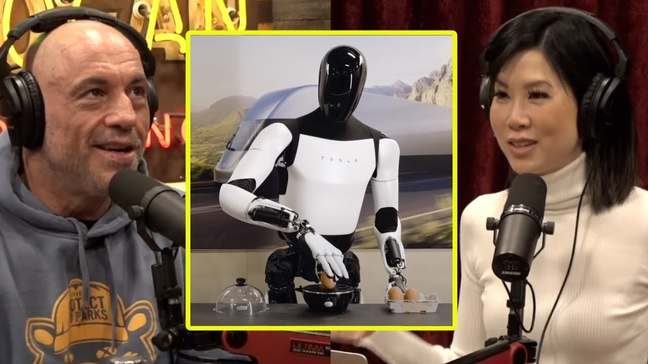 Joe Reacting To Tesla's Humanoid Robot 'Optimus' | Joe Rogan & Dr Debra Soh