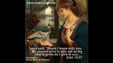 Let not your heart be troubled, neither let it be afraid.