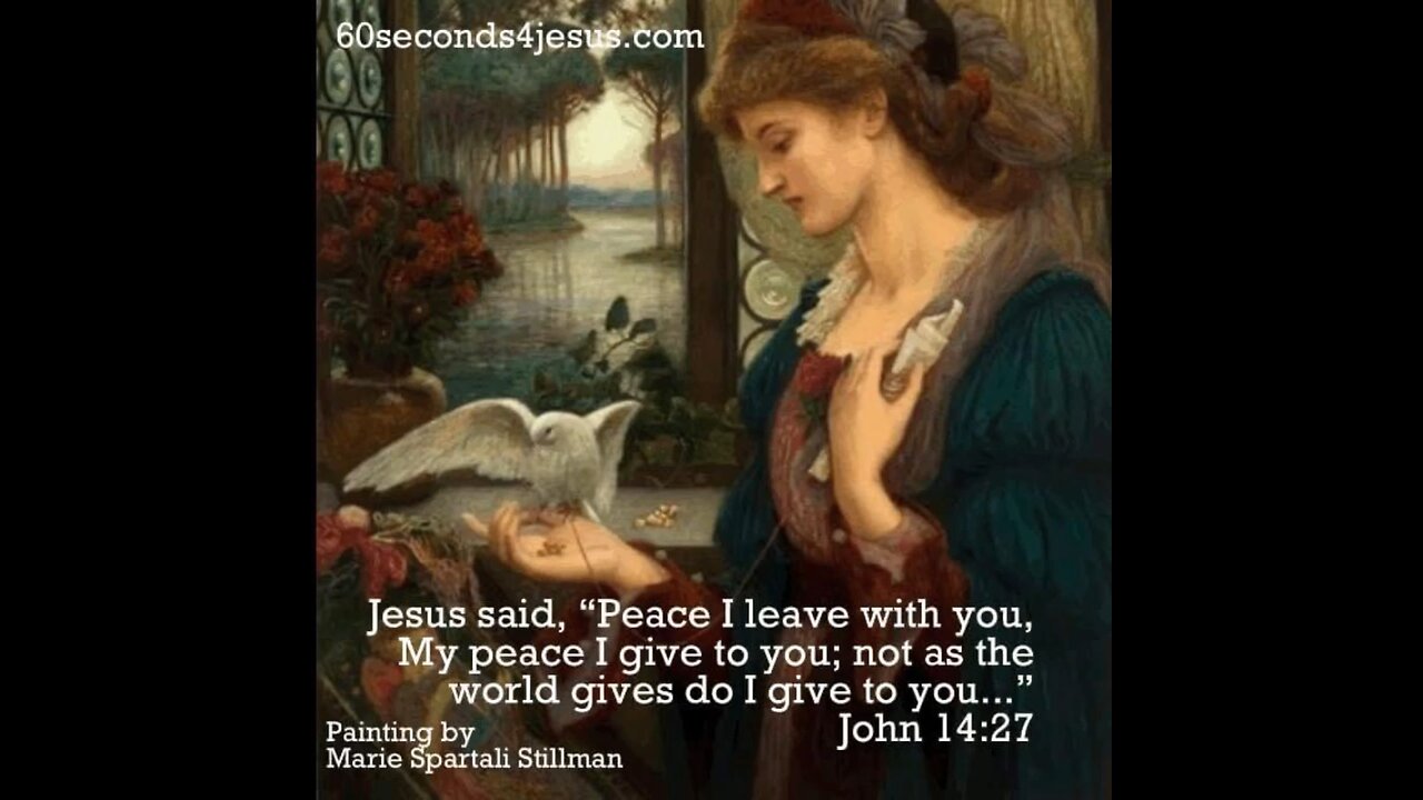 Let not your heart be troubled, neither let it be afraid.