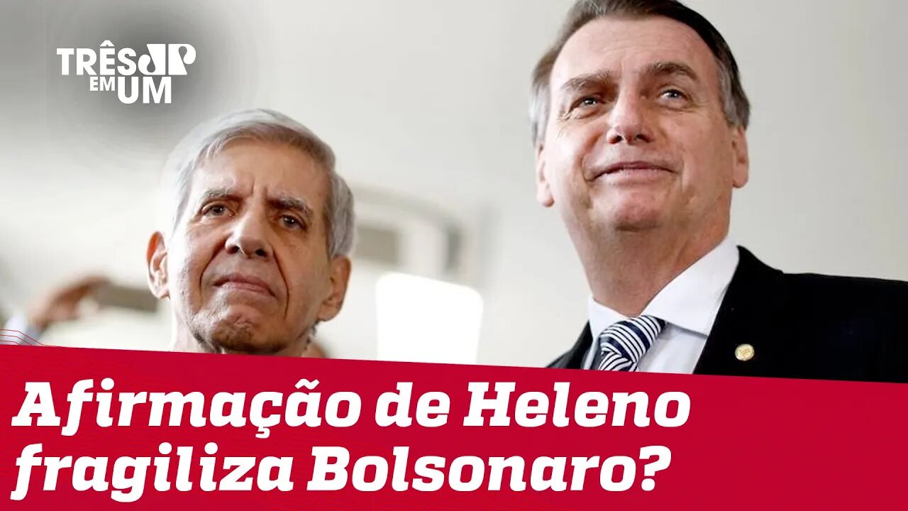 General Heleno contradiz Bolsonaro sobre PF