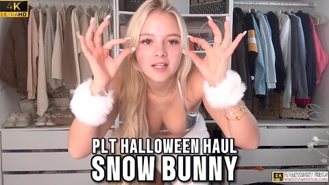 PLT Halloween Haul Cute Snow Bunny #1 2024 4K HD #BrookeMarsden #marsdenit