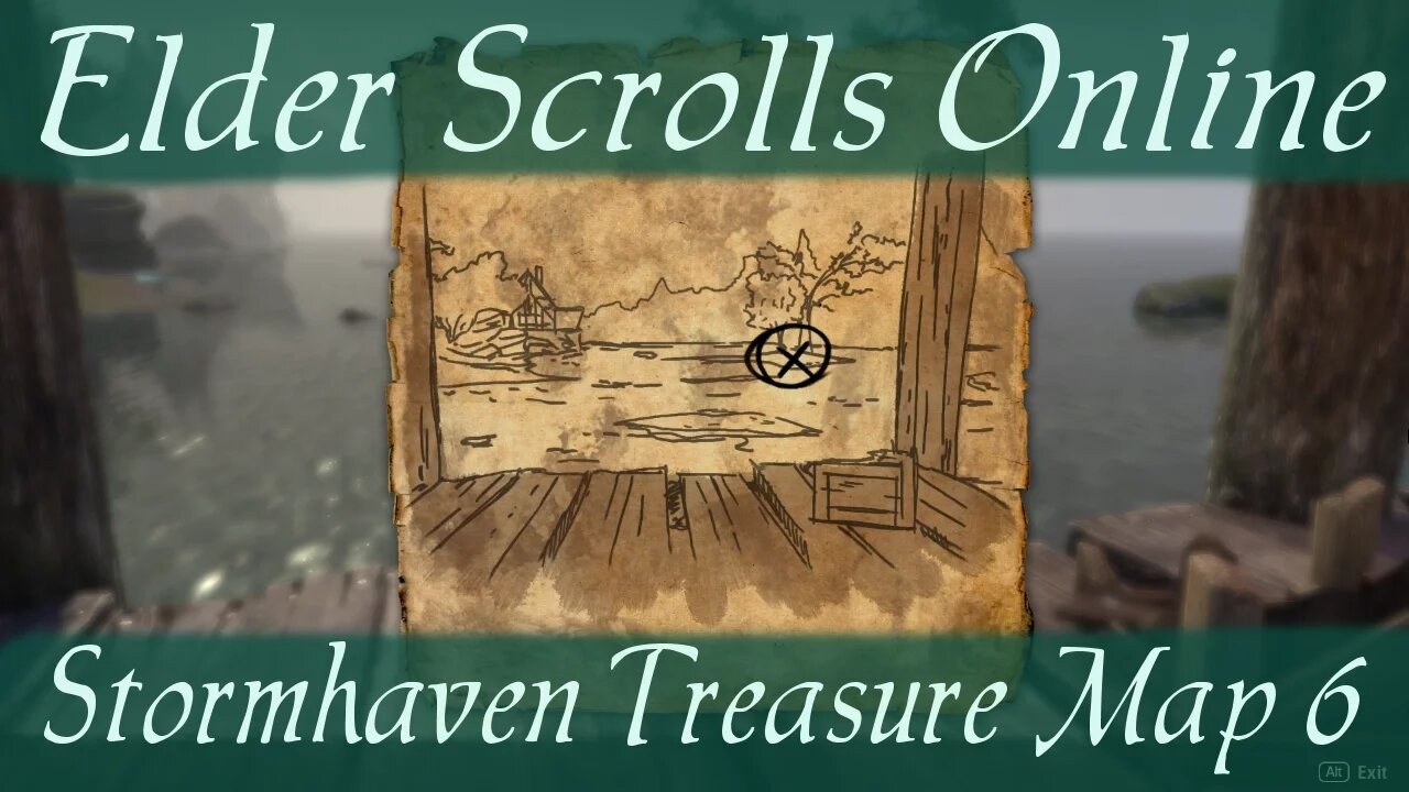 Stormhaven Treasure Map 6 [Elder Scrolls Online ESO]