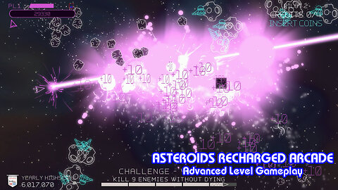 Asteroids Recharged Arcade - Advanced Portal Gameplay