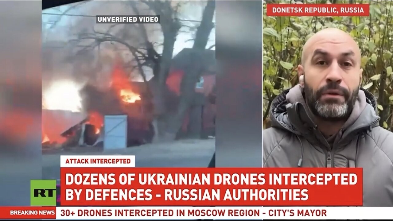 3000! DRONES Major Ukraine drone attack on Moscow thwarted - authorities