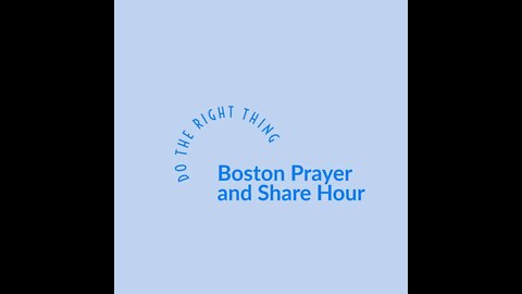 Boston Prayer and Share - Current Events for 12/14