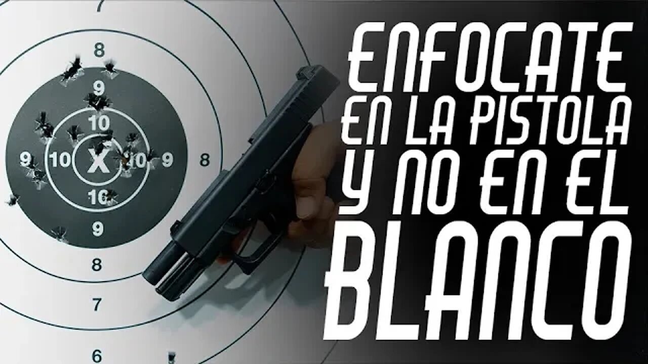 El ÉXITO de un DISPARADOR Profesional➡️ -Enfócate en tu pistola no en el blanco-➡️Memoriza ESTO