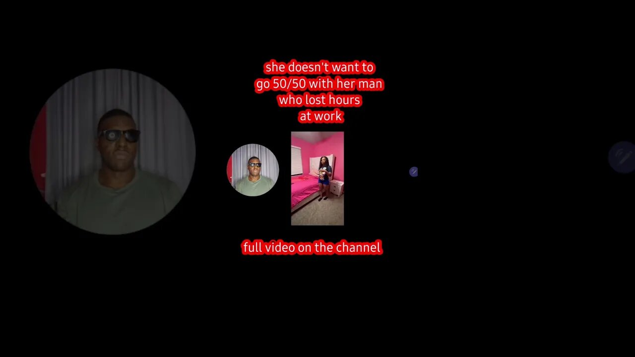 She Doesn't Want To Go 50/50 🙅🏿‍♀️