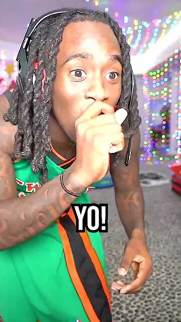 "Kai Cenat's Pants Fall Down While Live!! Watch until the End!