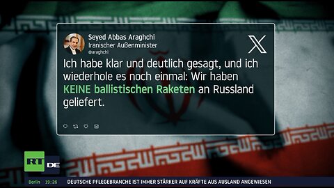 EU verhängt neue Sanktionen gegen Iran wegen angeblicher Raketenlieferungen an Russland