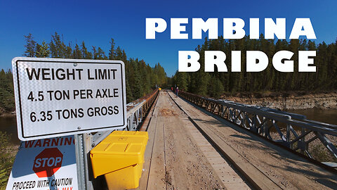 Old Pembina River Bridge, Alberta Foothills