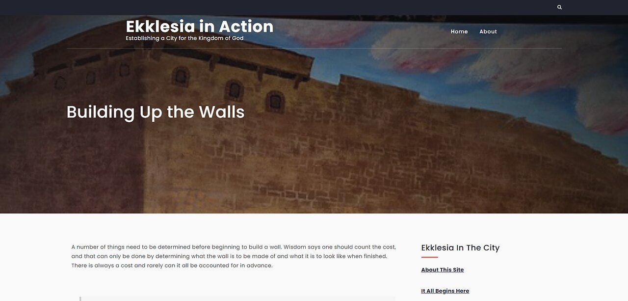 009 - Building Up The Walls