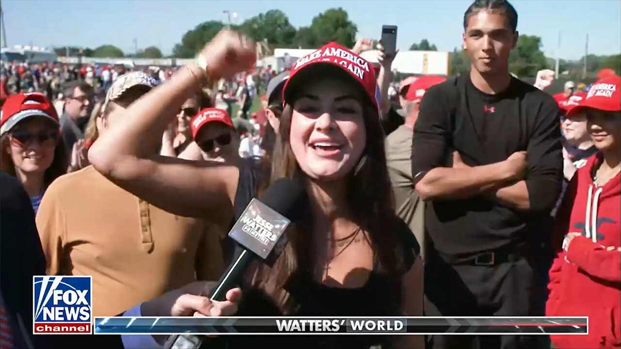 Trump Supporters at Butler, PA Rally (Jesse Watters Primetime)