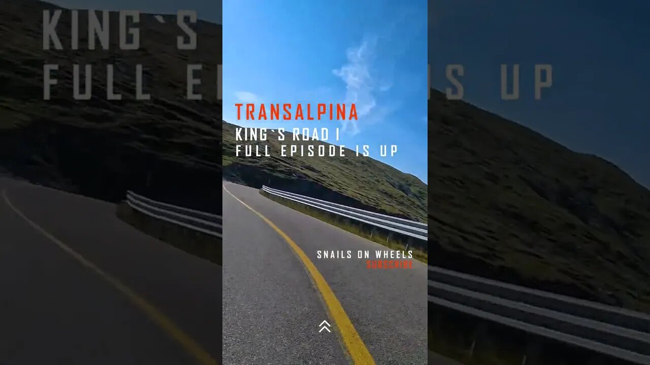 TRANSALPINA - King`s road I - BIKE RIDE - Papusa to Novaci | #shorts | 🇷🇴