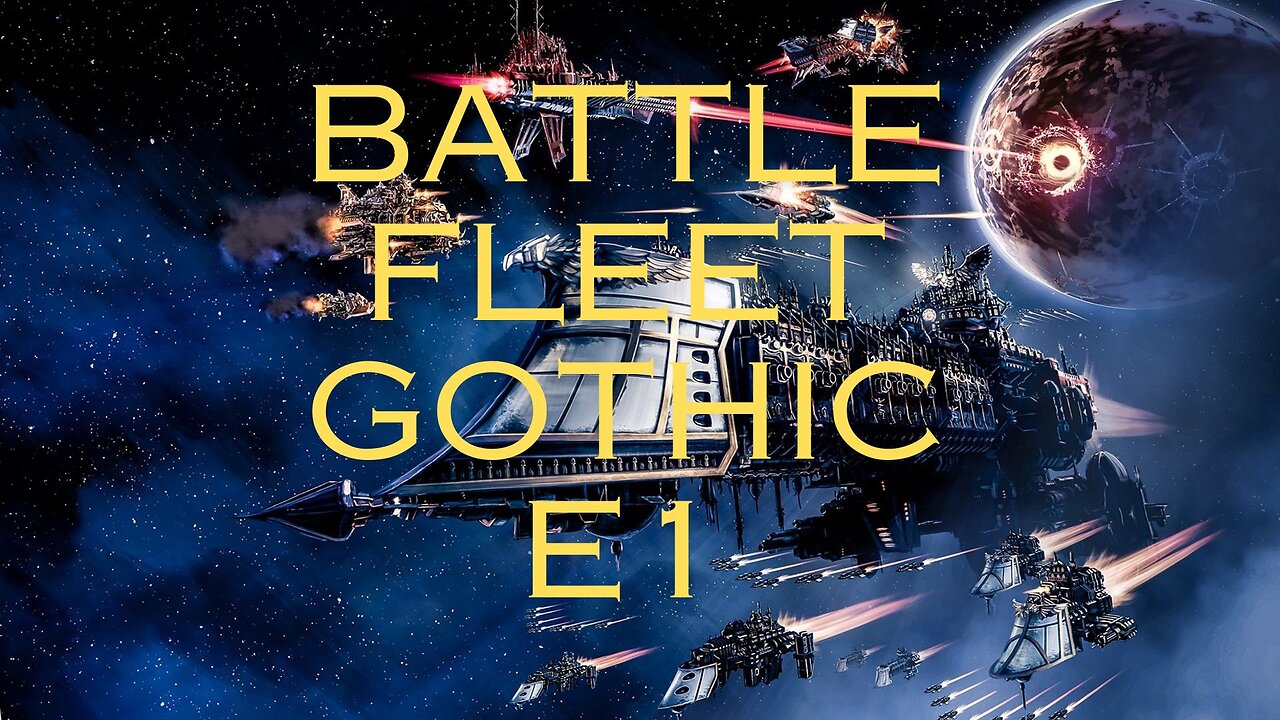Battlefleet Gothic Armada -campaign-no commentary- Chaos fleet sighted E1
