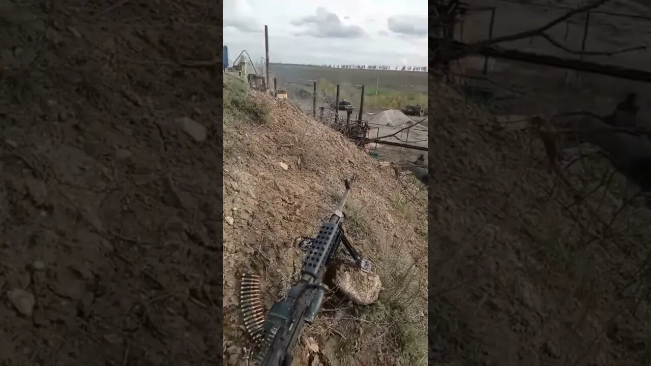 Footage of Ukrainian Forces during a battle at the Eastern front #shorts