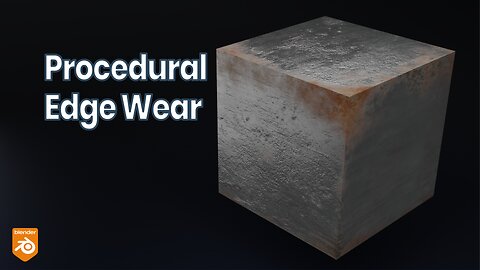 How to make procedural edge wear in Blender 4.2 | Tutorial #Textures