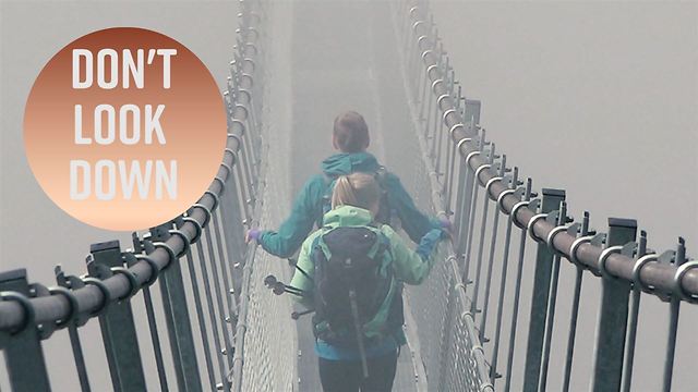 We took a GoPro across the longest suspension bridge