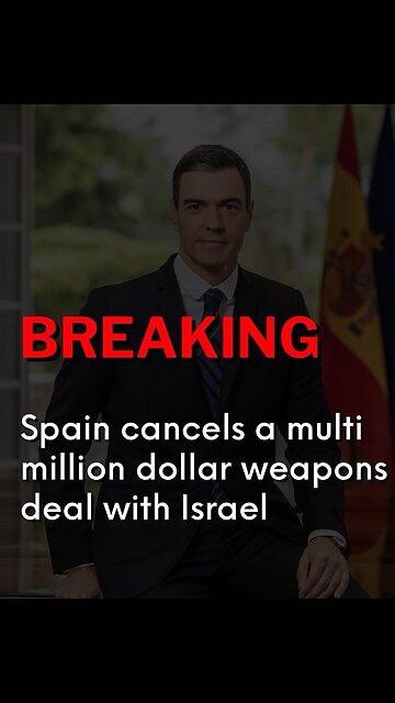 Spain cancels a Weapons Deal$ with Israel & then this happens in Spain. Coincidence? or a HAARP weather weapons attack?