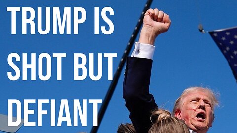 Trump Got Shot But Did Not Back Down