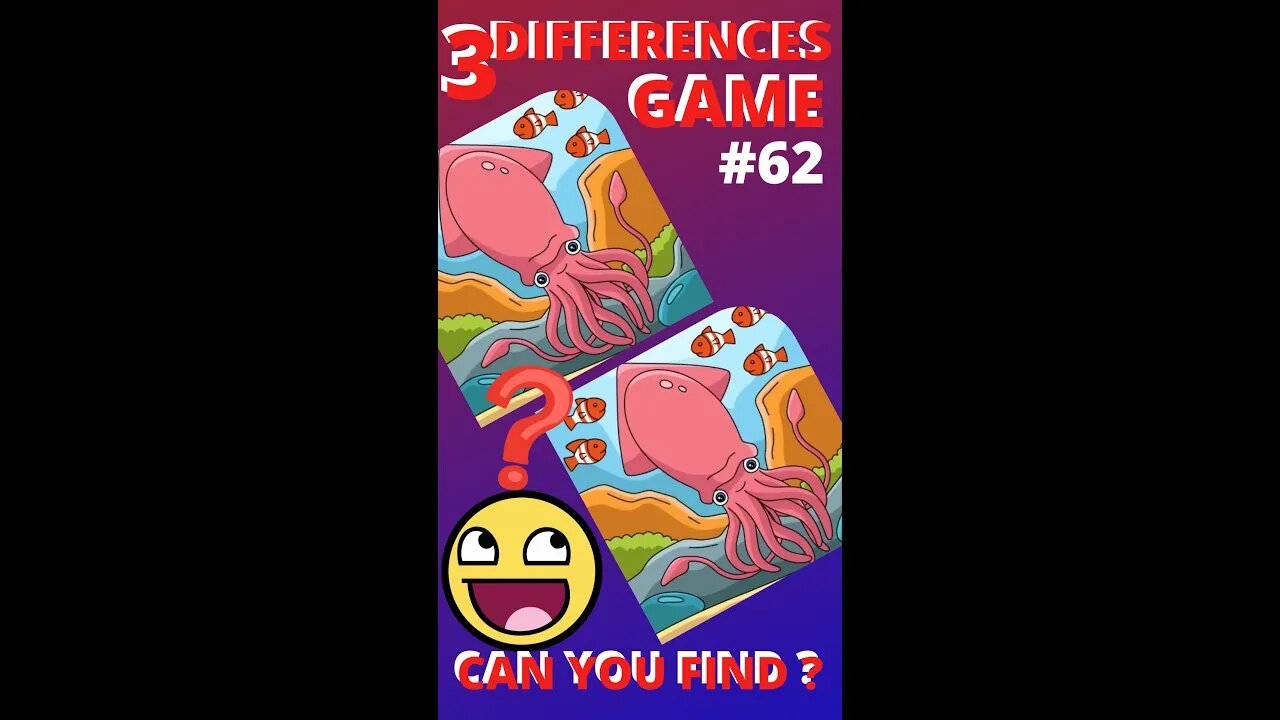 3 DIFFERENCES GAME | #62