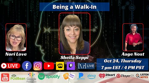 Being a Walk-In with Sheila Seppi