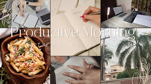Study vlog 📚being productive, lots of study, what I eat, Rainy day | TheBeatrix Study