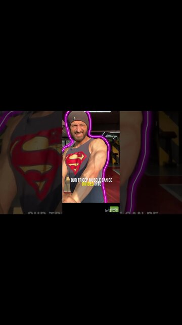 GROW MEDIAL HEAD OF TRICEPS #shorts