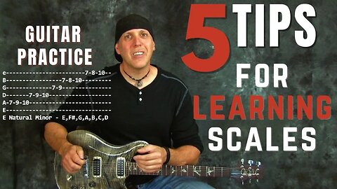 5 Best Pro Tips for Learning & Practicing Scales - Guitar Practice Info