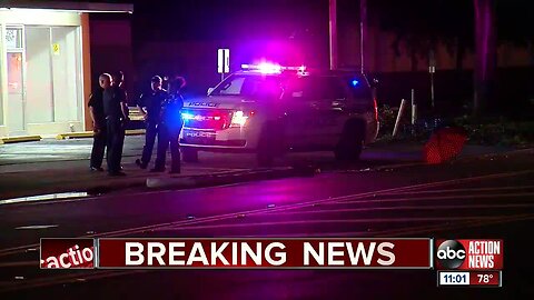 Pedestrian hit by car in St. Pete