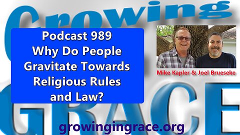 989. Why Do People Gravitate Towards Religious Rules and Law?