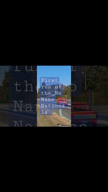 first pass of the Inaugural No Name Nationals #nonamenationals
