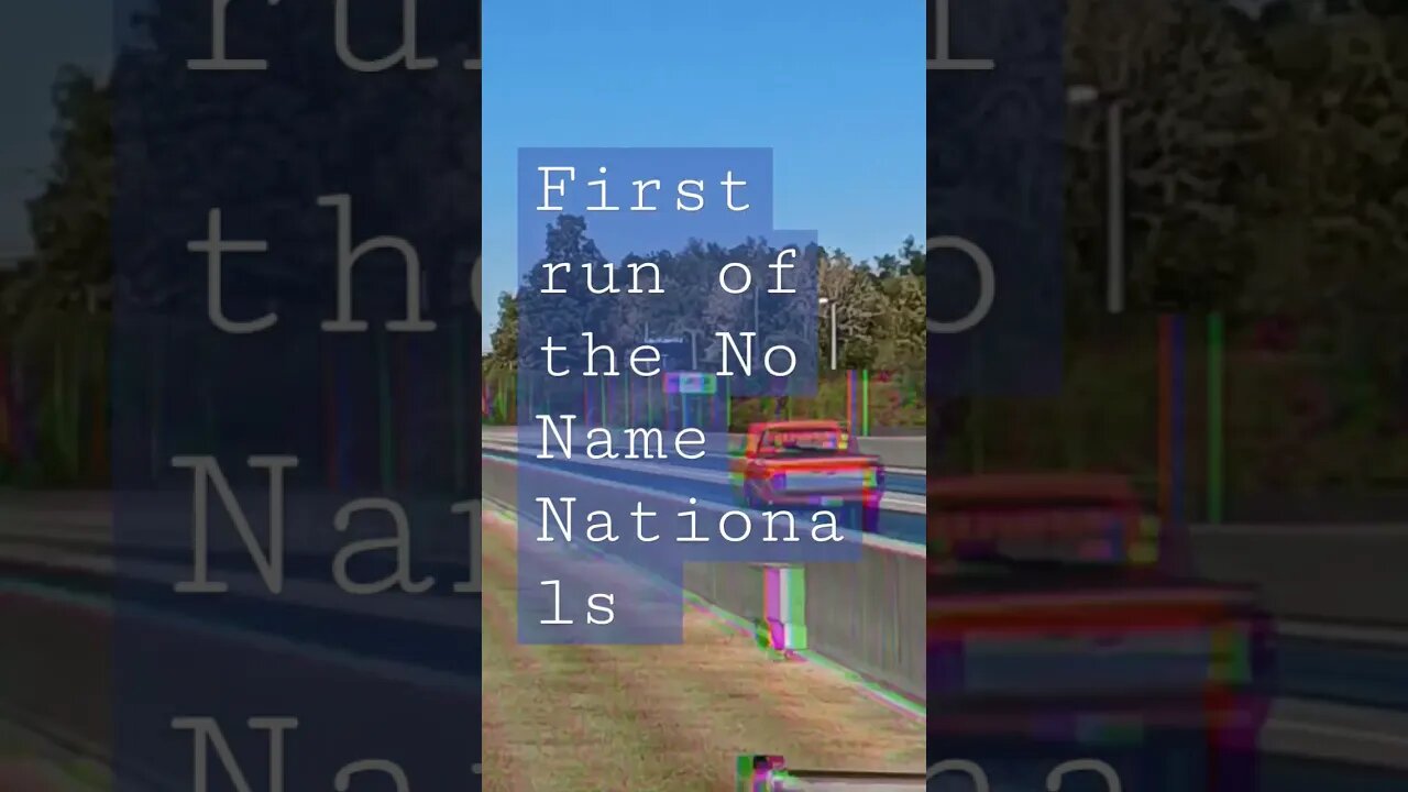 first pass of the Inaugural No Name Nationals #nonamenationals