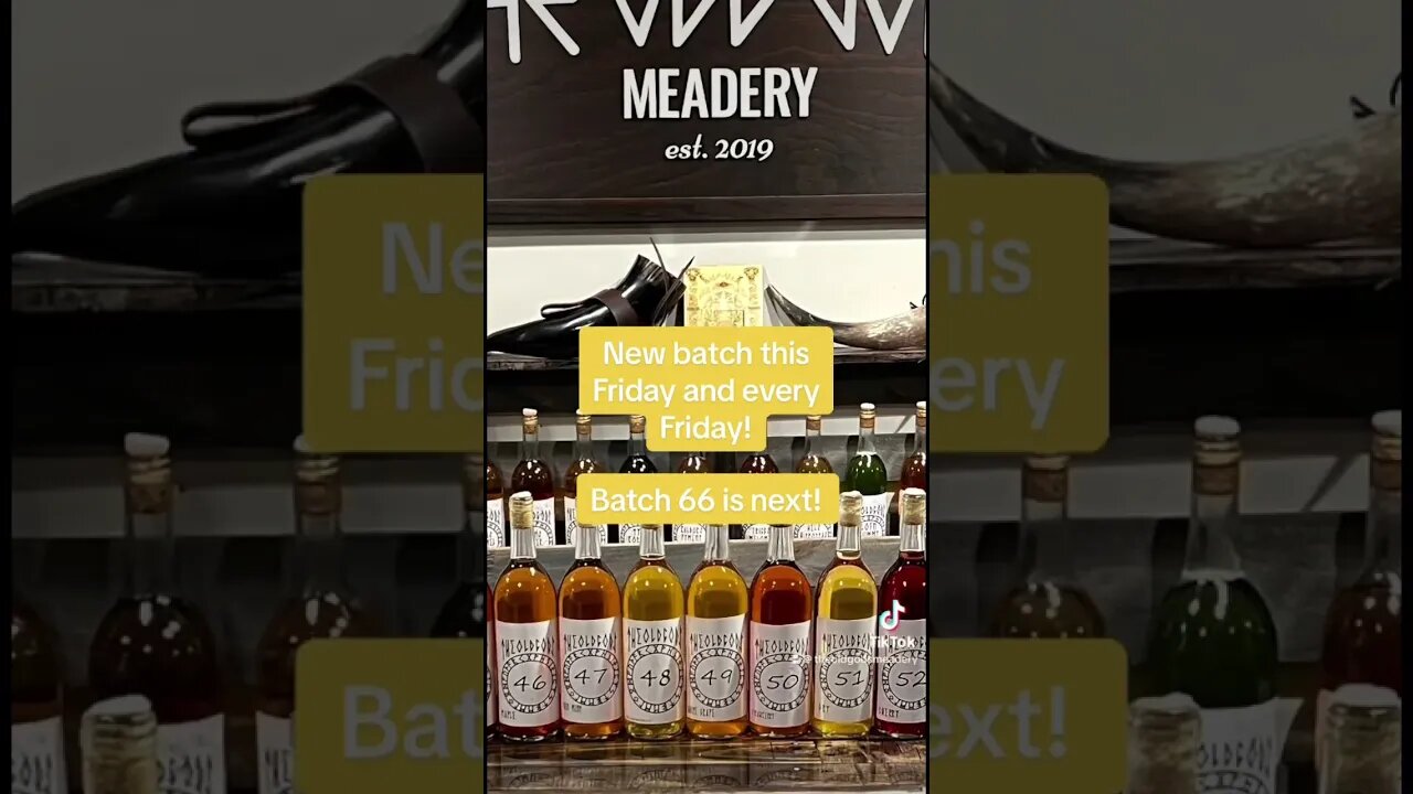 Follow for a new batch every Friday! #mead